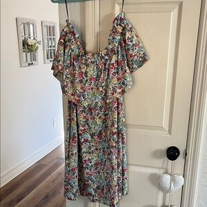 H&M Floral Mini Dress - Multicolor